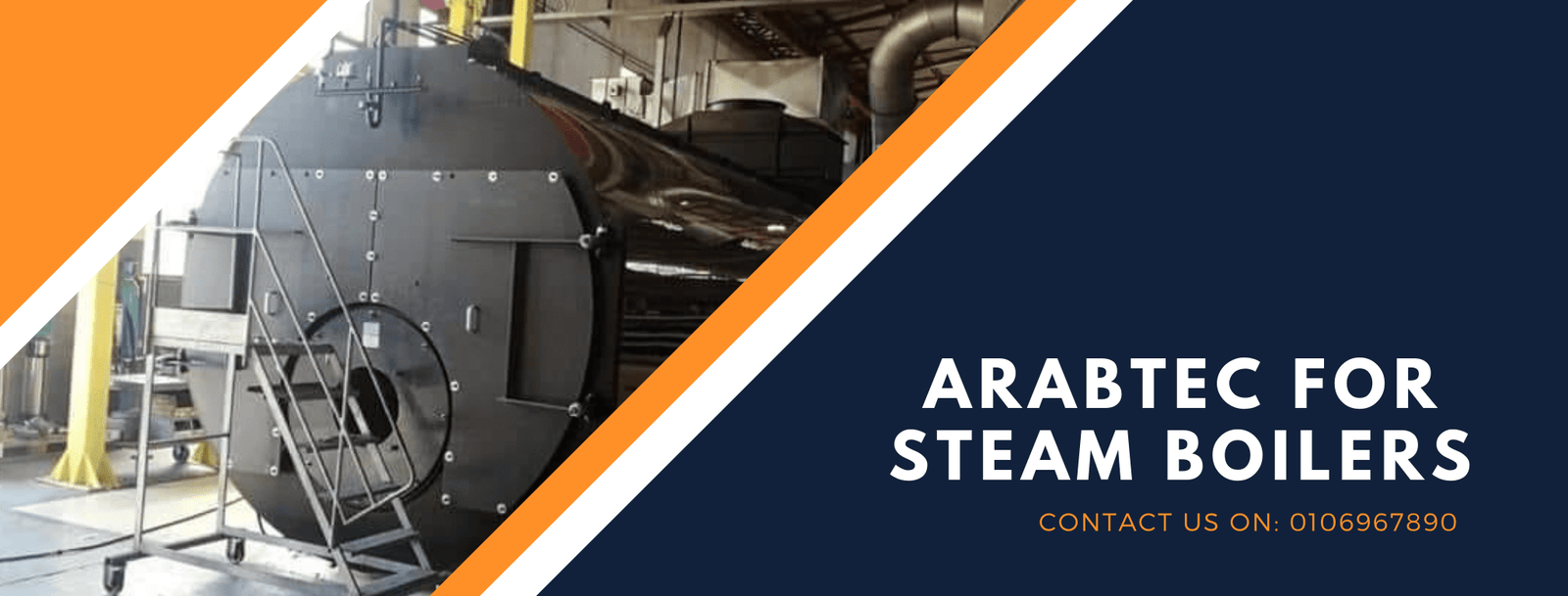 Steam boiler for heat solutions